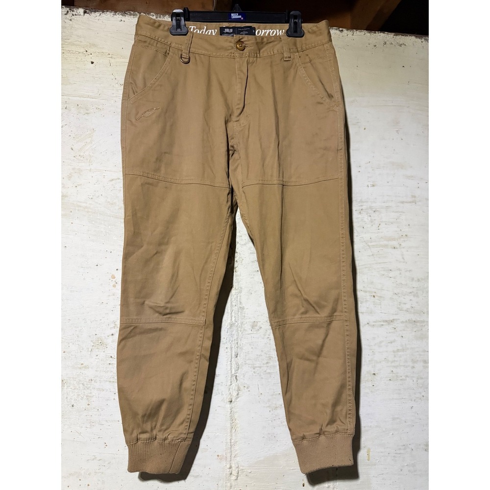 Publish Brand Legacy Jogger Mens 32 Tan Khaki Water Resistant D-Ring Streetwear